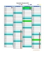 calendrier scolaire 2014 2015 vierge portrait