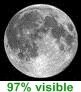 97% de lune visible
